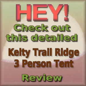 Kelty Trail Ridge 3 tent Review