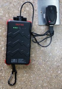Charging battey pack -mains power